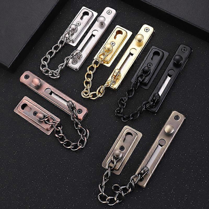 Stainless steel door chainsilver