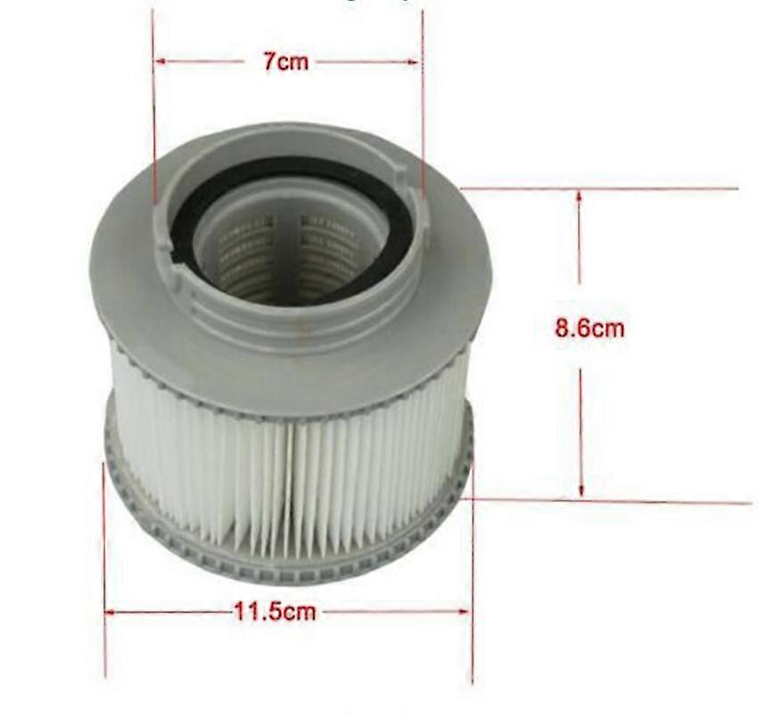 2 Pack Spa Filter Replacement Filter Cartridge Mspa Replacement Filter