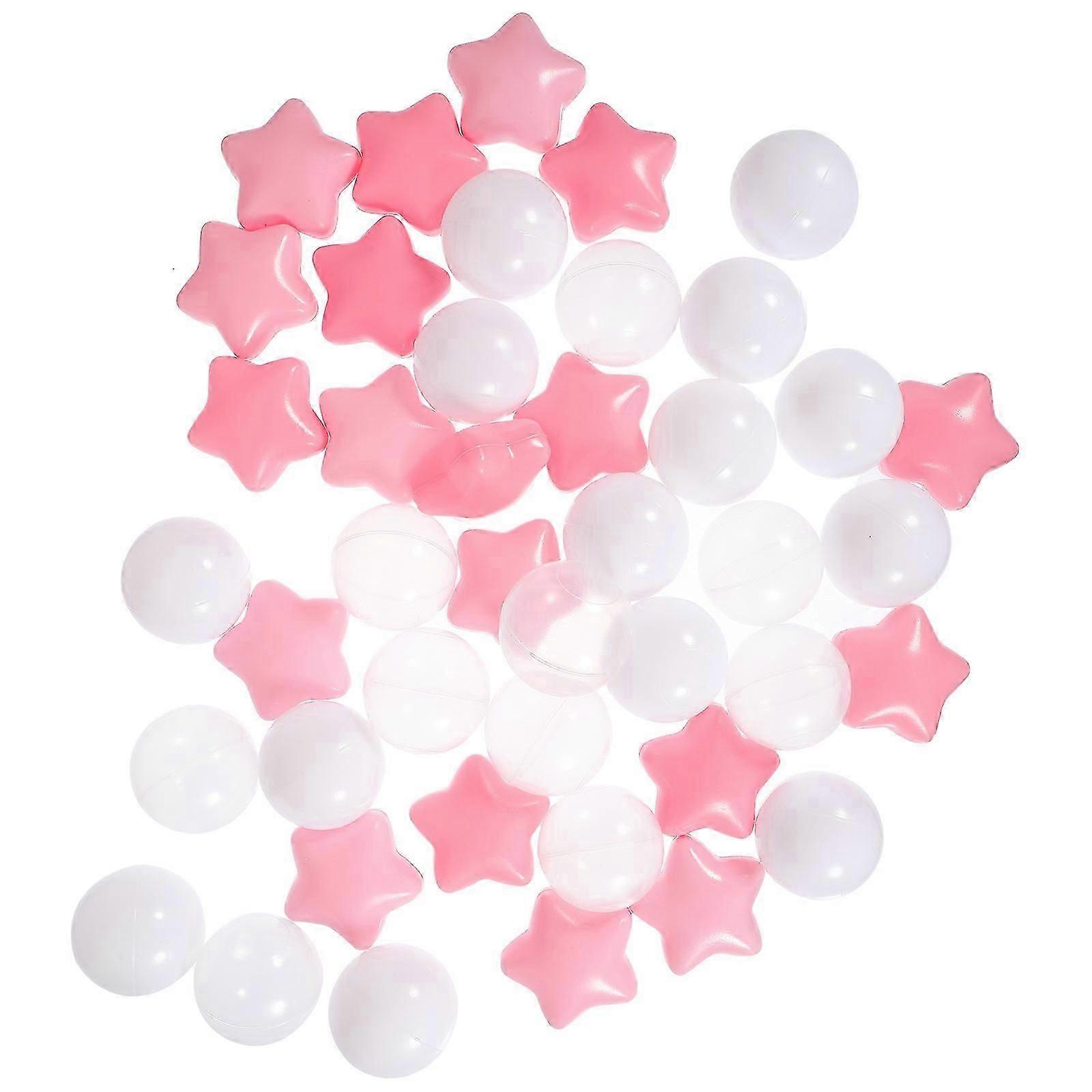 Five Balls for Playing 100Pcs Children Soft Plastic Pool Balls
