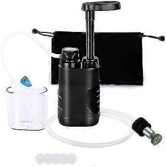 3000l Water Purifier Pump Water Filtration System With Bladder 0.01 Micron Filter For Outdoor Campin