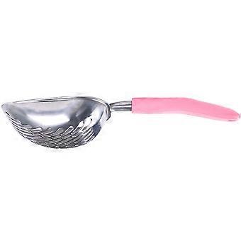 Pet Litter Scoop Durable Metal with Long Handle for Home Use 1 Piece