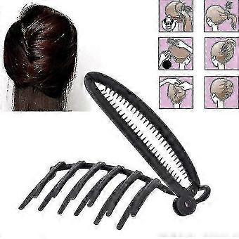 SNDO-Magic DIY Haarstylingset voor Dames: Opsteekkapsel, Knot, Kam en Clip voor Haar, Franse Twist Maker Zy