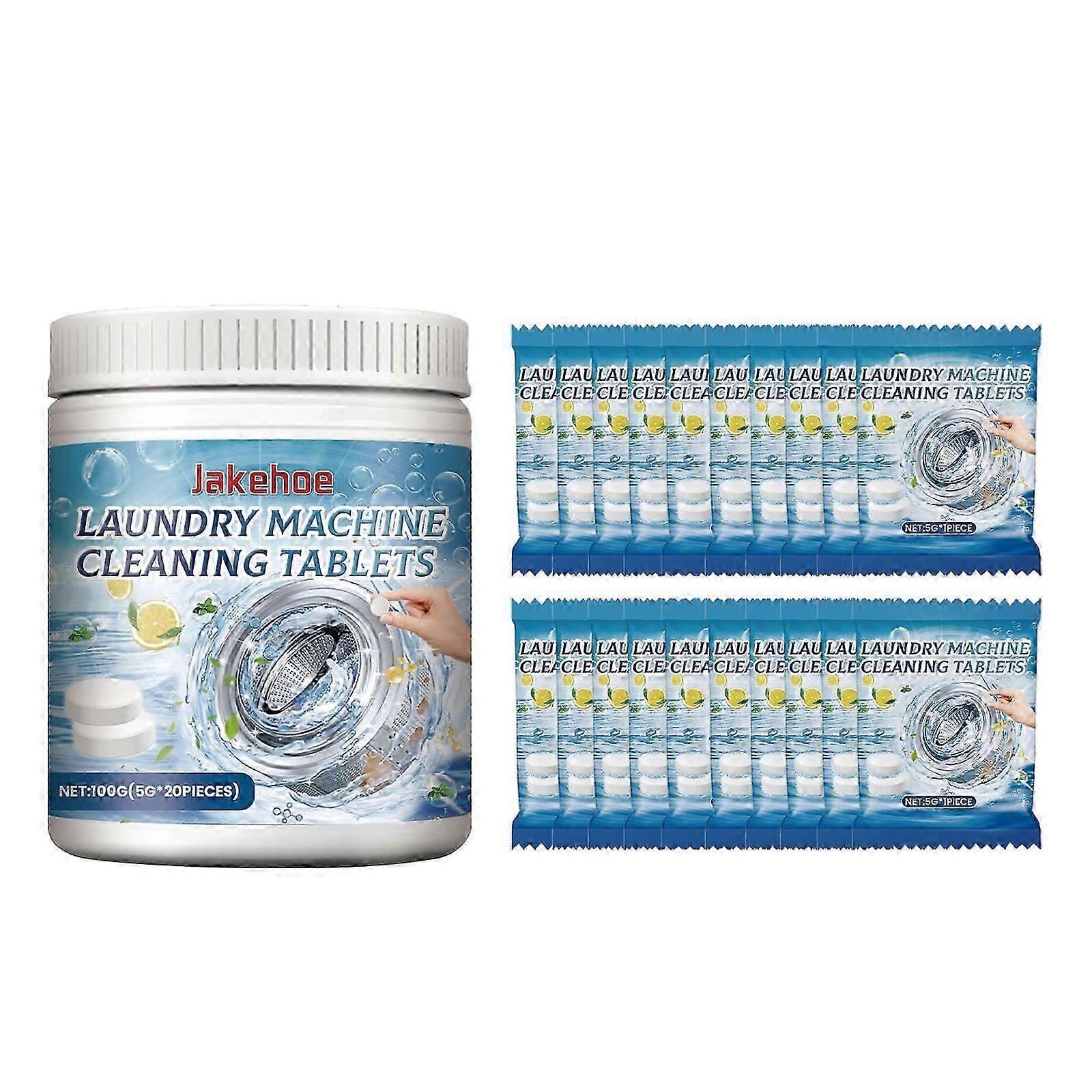 Laundry Machine Cleaning Tablets, Roller Automatic Washing Machine Quickly Clean Dirt Odor Effervescent Tablets