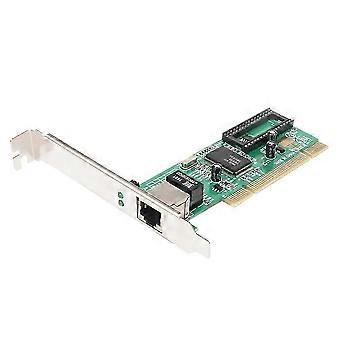 RTL8169 PCIe Network Card 10/100/1000Mbps PCI Adapter Gigabit Ethernet Card RJ45 compatible withDesktop Compute