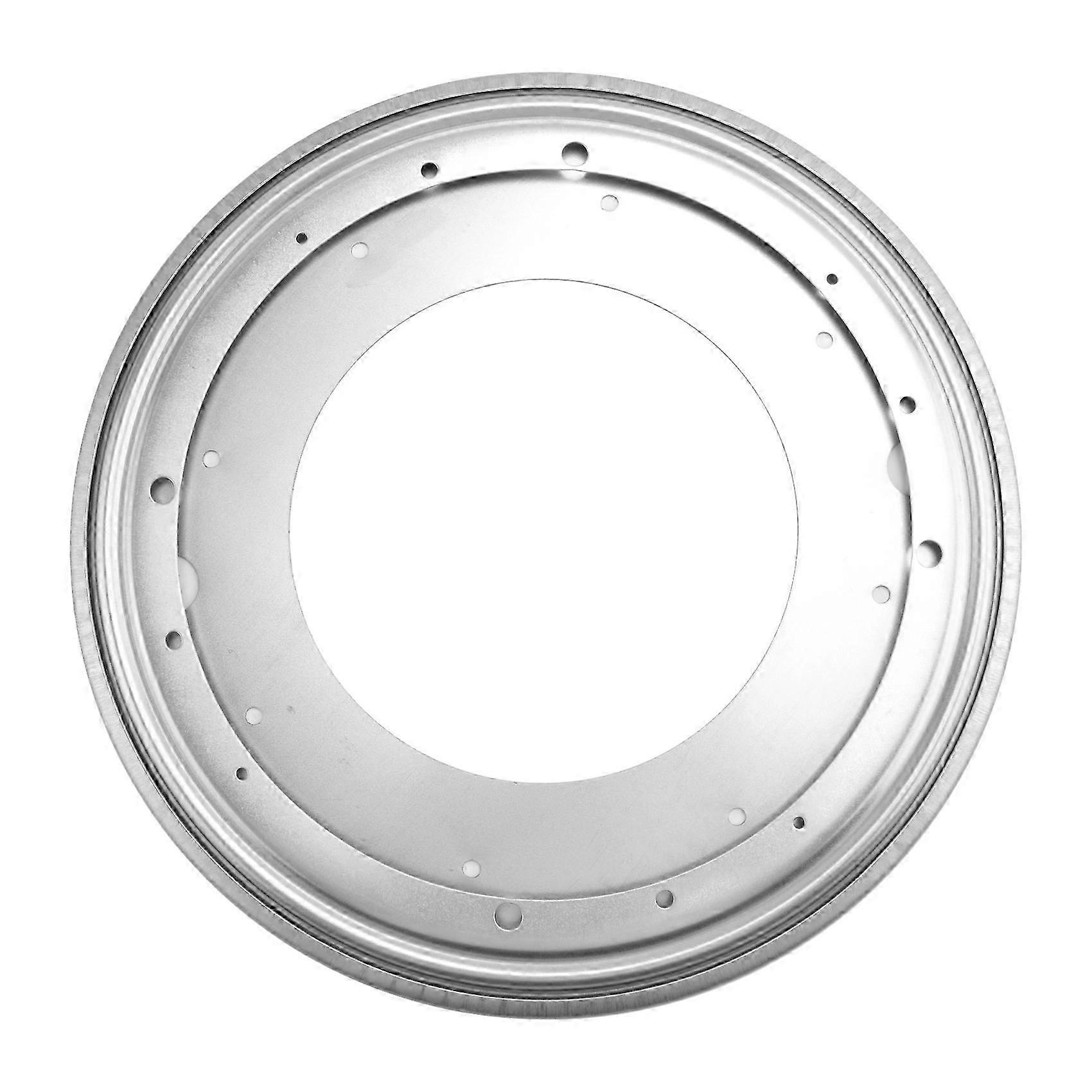 12 Inch Round Shape Galvanized Turntable Rotating Swivel Plate Kitchen & Display Table Hardware