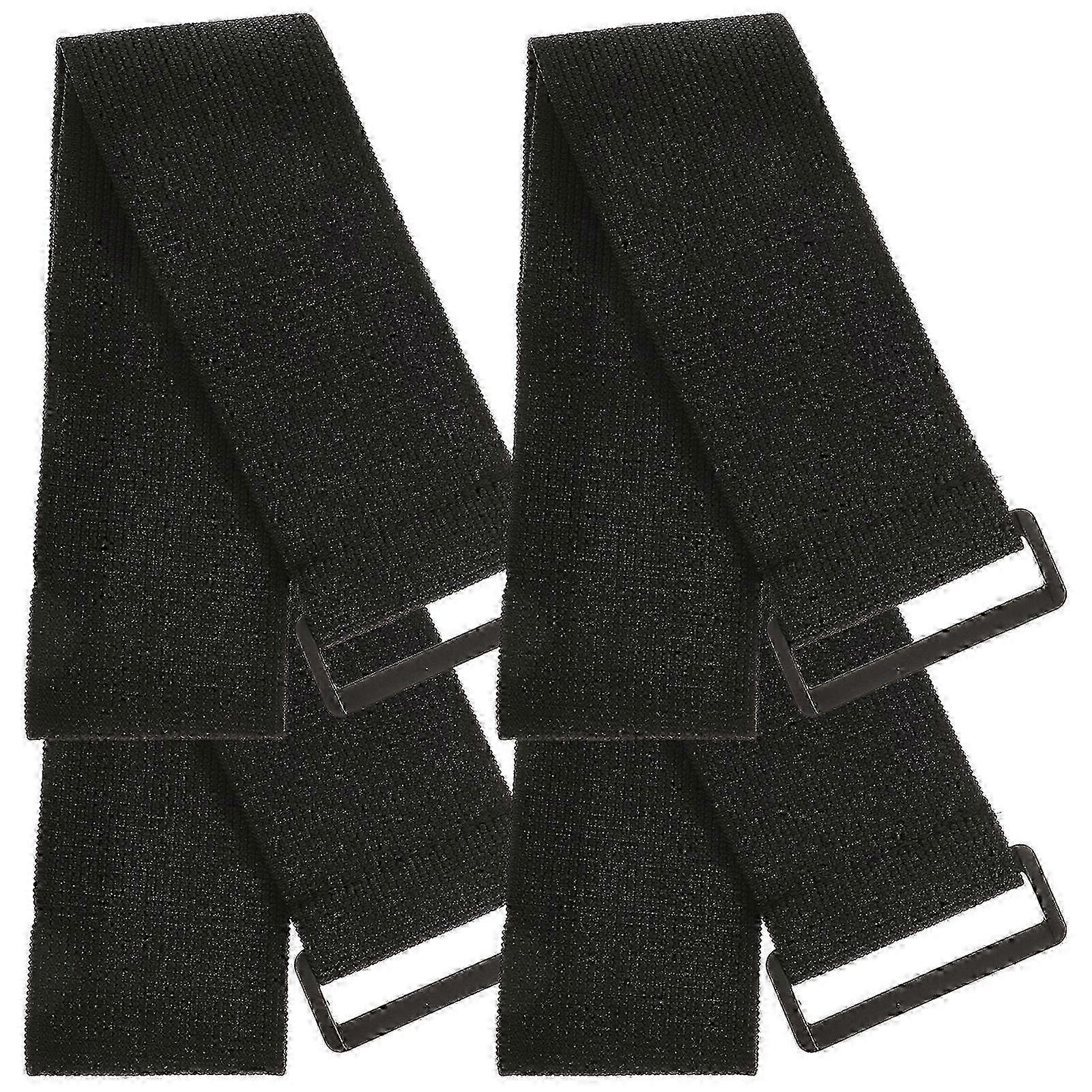 4pcs Hook and Loop Strap Elastic Strap Multipurpose Strap Reusable Cinch Strap