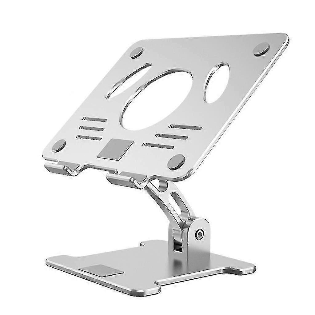 Folding Laptop Desk Aluminum Standing Riser compatible with Macbook Notebook Computer