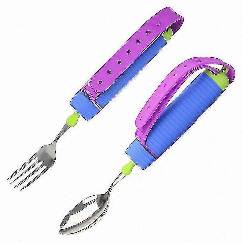 Ergonomic weighted silverware for hand weakness and tremors