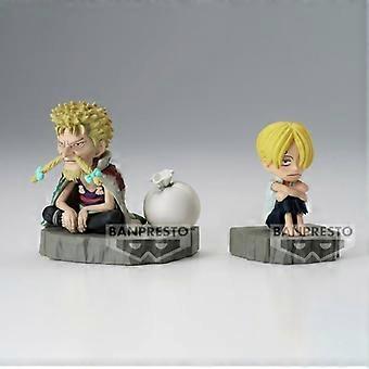 Figurine - Banpresto - One Piece - Sanji &amp; Zeff - 6 cm - High detail