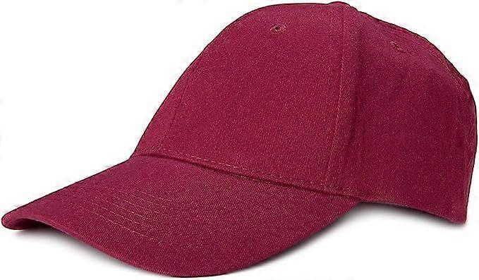 Solkrem baseballcaps for par, rødt visir