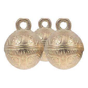 Vintage Pet Bells Koperen Hondenhalsbandbellen ter Decoratie 3-delige Set