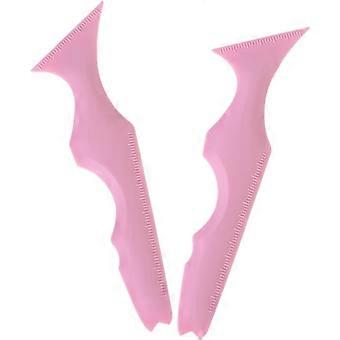 Eyeliner Stencils Silicone Makeup Guide 4Pcs Reusable Eyeliner Applicators