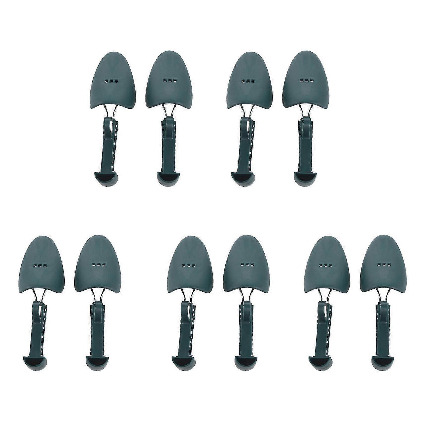 10X Shoe Tree Men Plastic Green