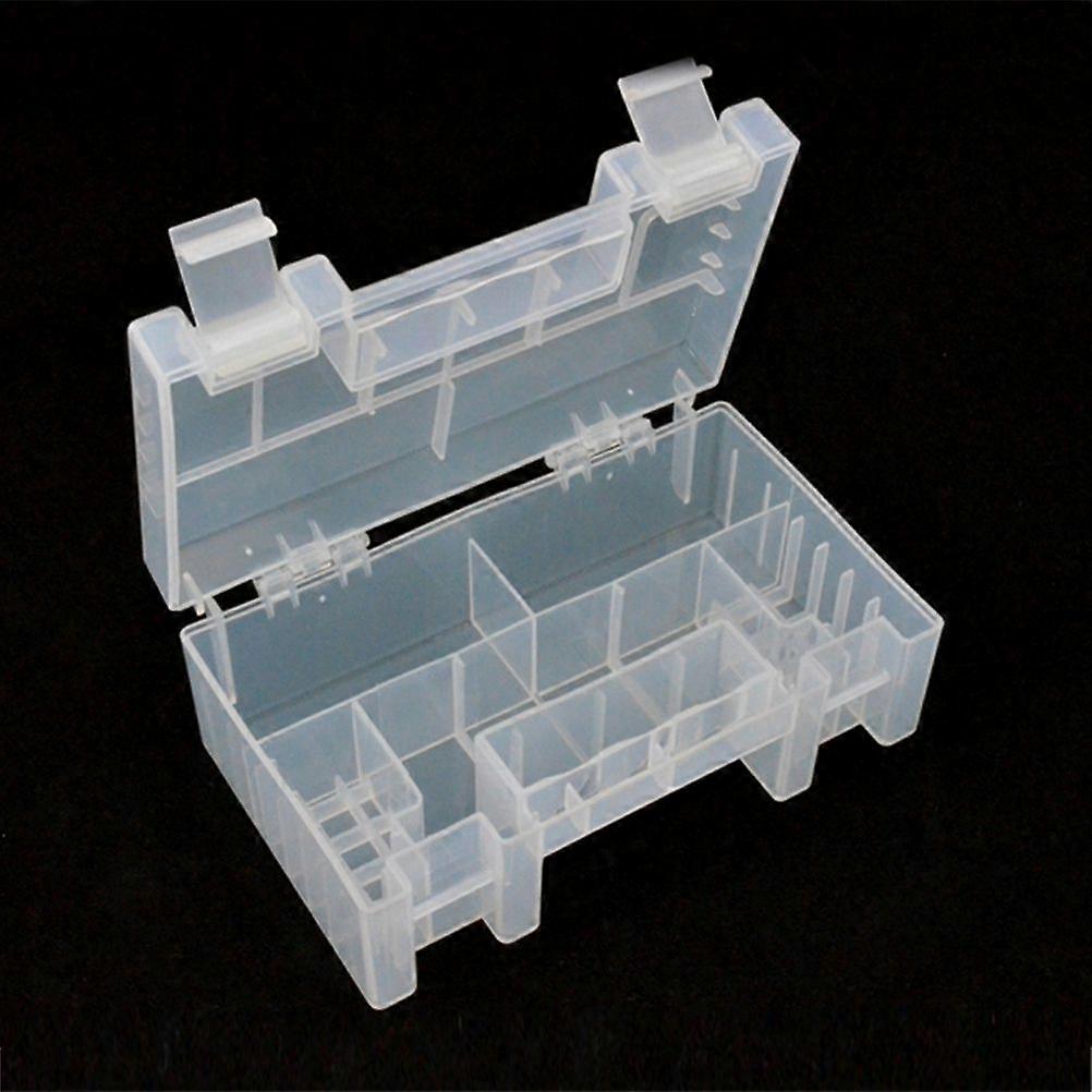 Battery Storage Case Mini Transparent Box for Storage Portable
