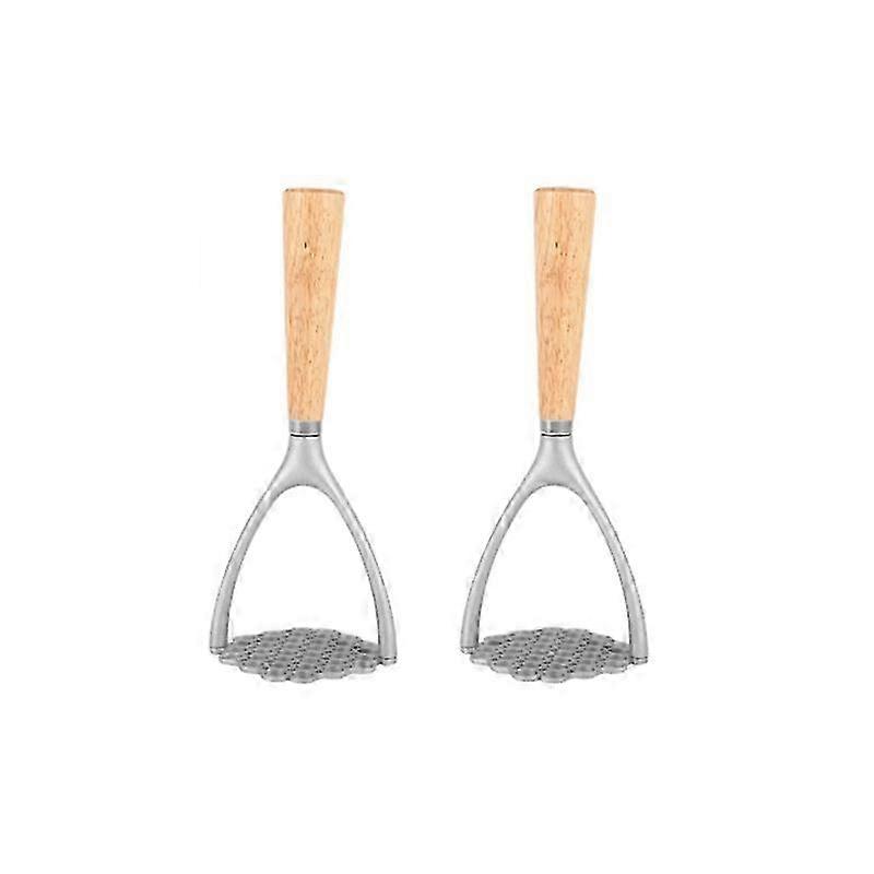 Rustproof Aluminum Oak Potato Masher
