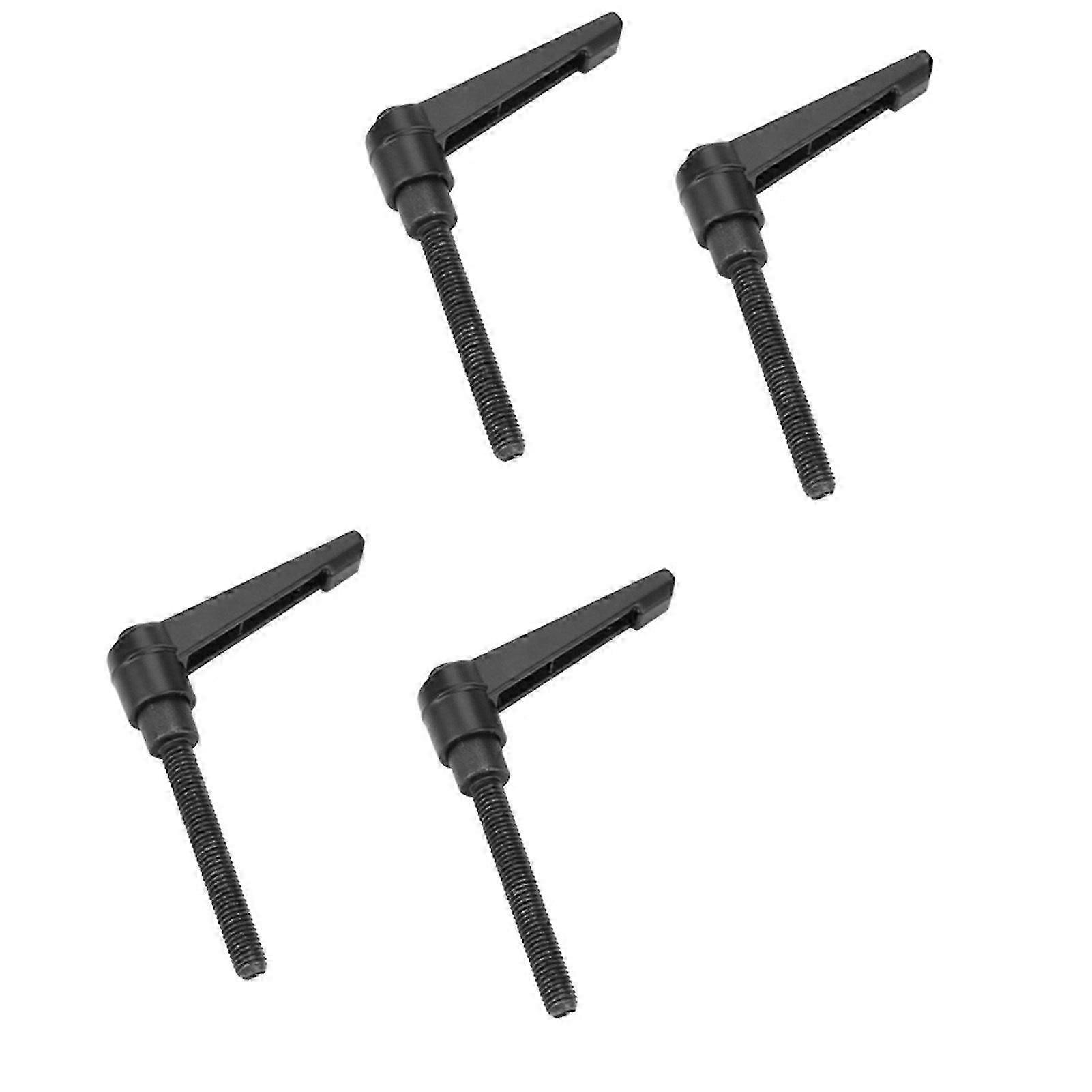 4PCS Metal Machine Knobs Adjustable Fixing Handle M8 Male Thread (60mm)