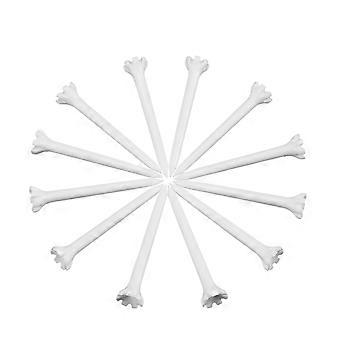 Golf-Tees aus Kunststoff, 100er-Set, weiß, leicht