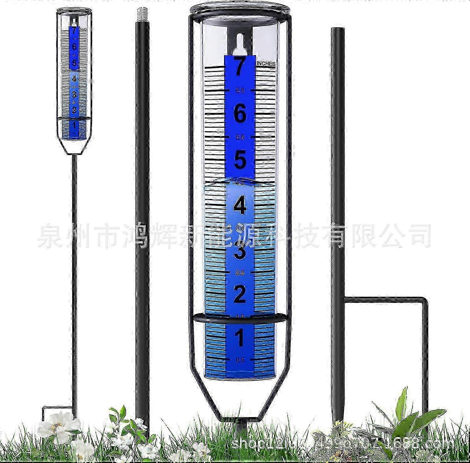 Rustproof Tall Rain Collection Gauge