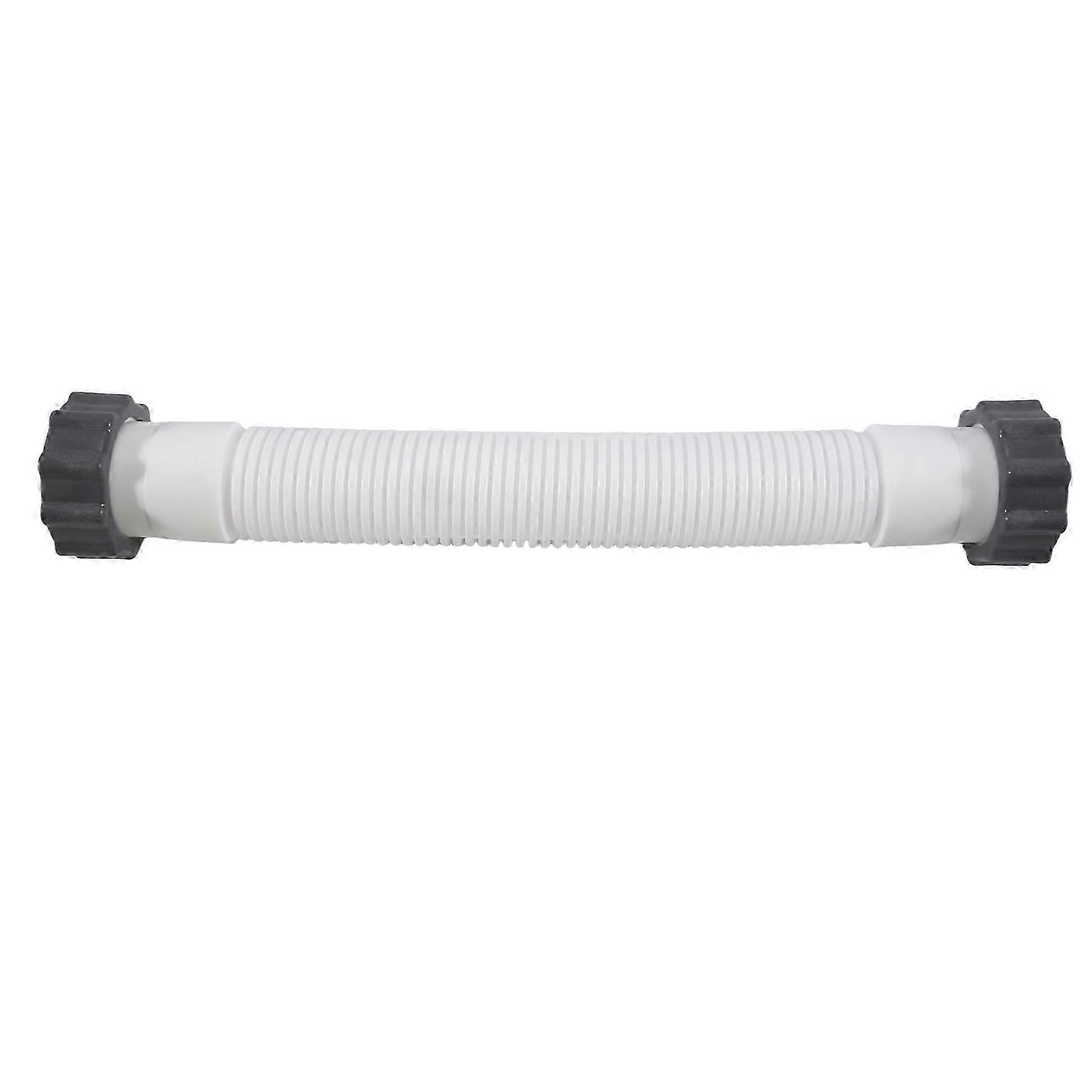 Pool Sand Filter Pump Hose, Replacement Part, 1.5in Connection, Flexible Polyethylene Plastic