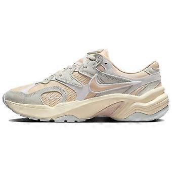 Chaussures de running basses Nike AL8 en textile et cuir, amorti Rebound, pour femme, beige et gris, IB3952-002