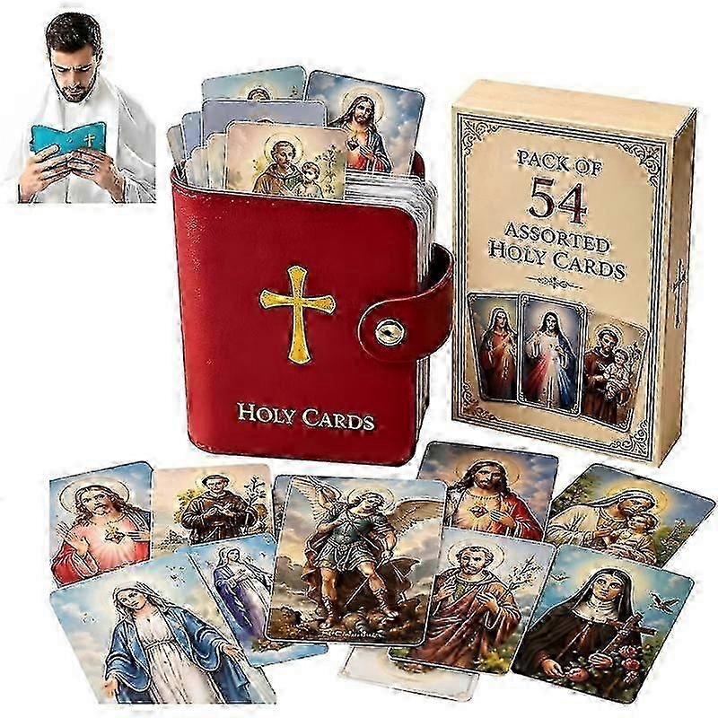Snap-Closure Leather Prayer Organizer
