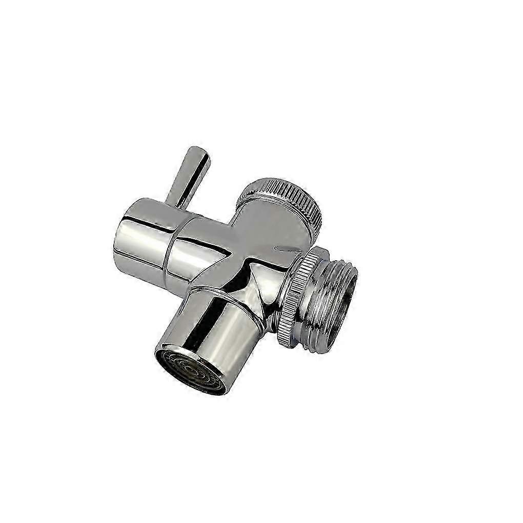 Solid Brass 3-Way Kitchen Diverter Valve