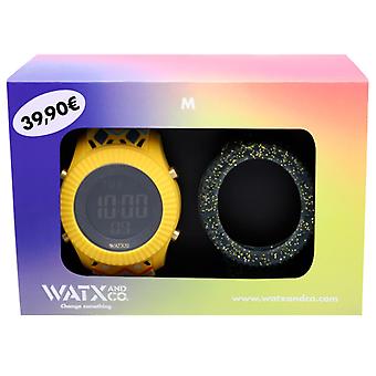 Watx&colors black friday Women's Digital Quartz Watch with Silicone Bracelet WACOMBOM2