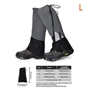 1 Pair Legging Gaiter Travel Outdoor Leg Warmers Hiking Skiing Waterproof Winter Shoe Cover Boot Tourist Foot Protection Guard