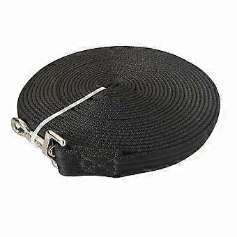 Horse Lead Rope with Metal Buckle Non-Rust Long Training Line with Snap