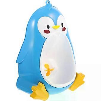 Cups Wall Mounted Urinal for Boy Girl Boys Blue Penguin