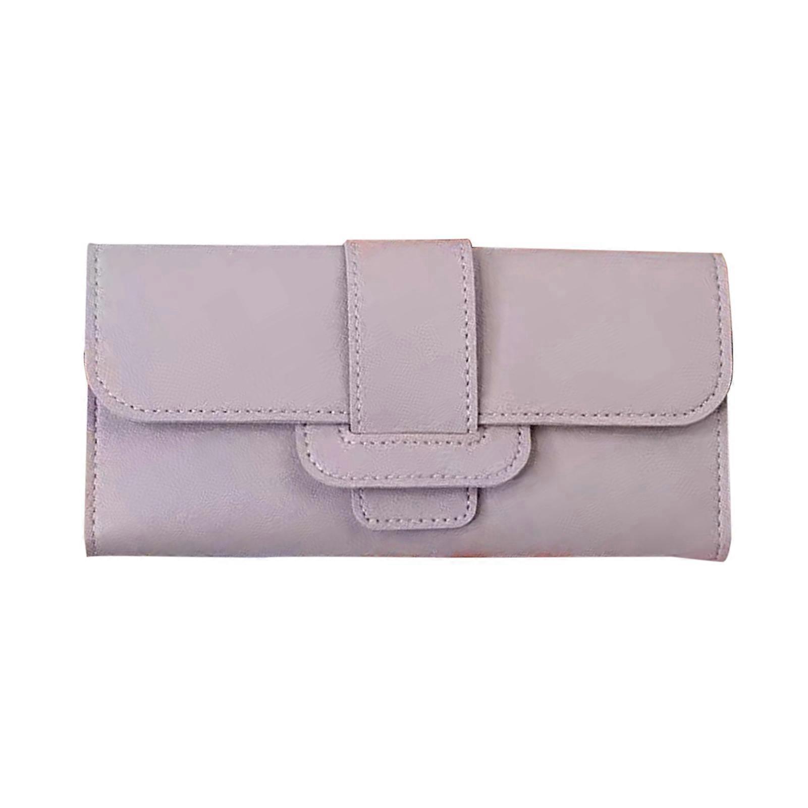 Slim Trifold PU Leather Wallet