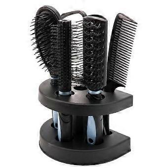 Anti-static Salon Hairbrush Set with Mirror