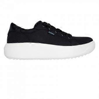 Skechers dames/vrouwen Popupsmax canvas sneakers met platformzool.