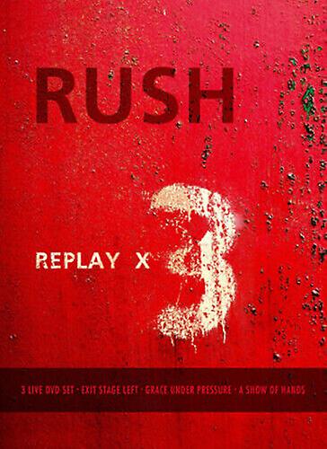 Rush Replay X DVD (2006) Rush cert E - Region 2