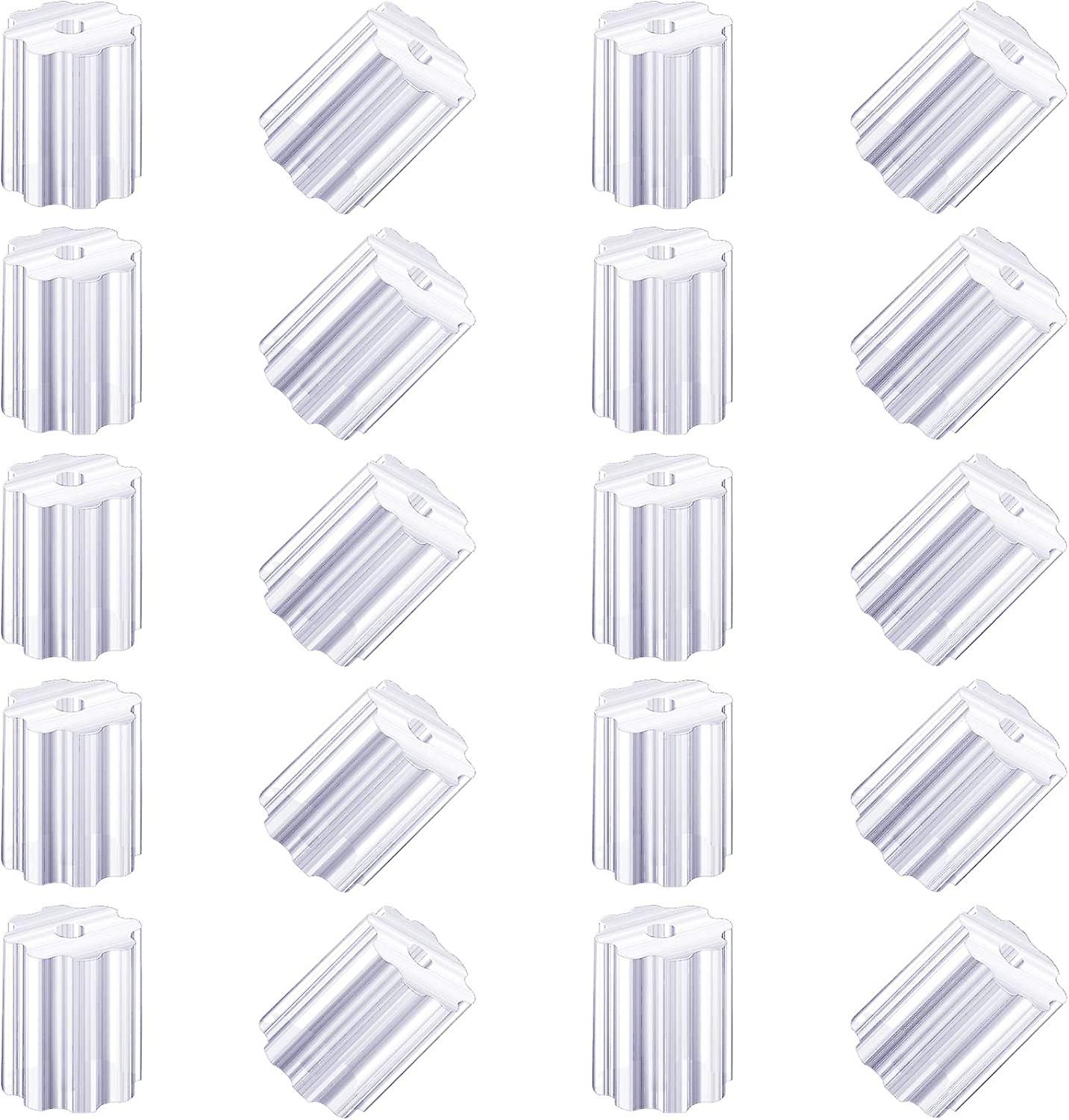 Pxcl 500 stykker Clear Safety Earringer Backs For Fishhook øredobber