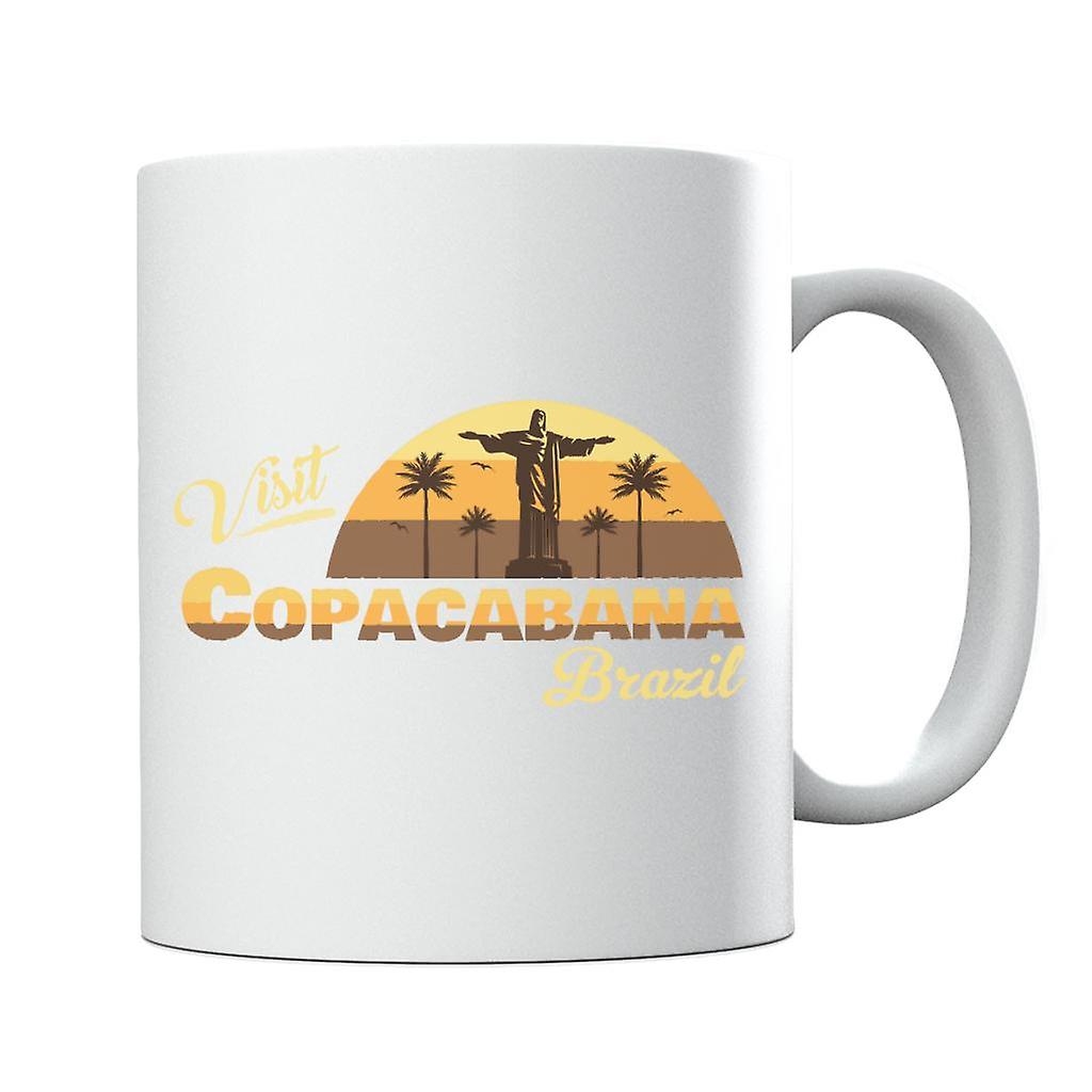 Visit Copacabana Brazil Mug