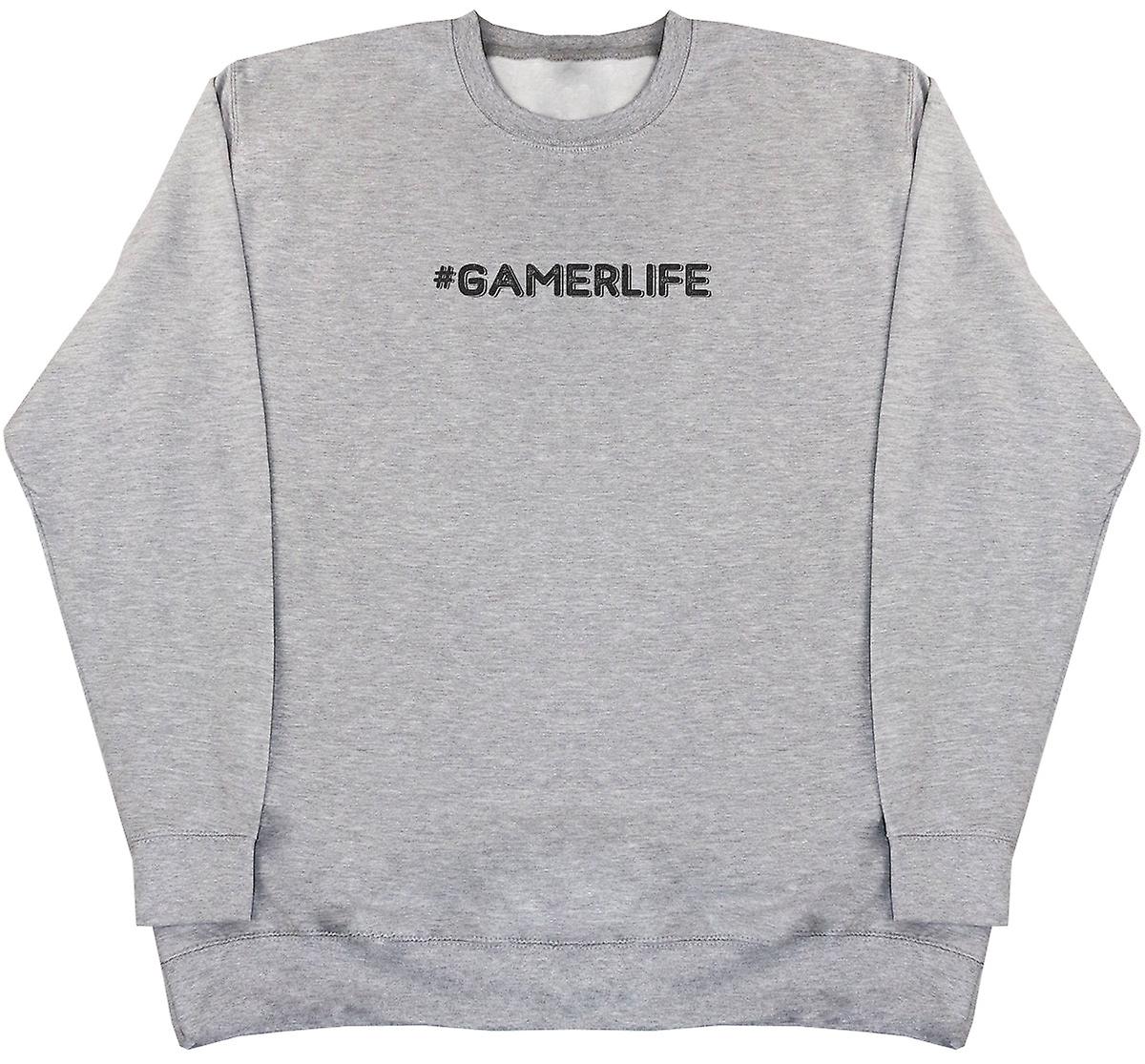 #Gamerlife - Huge Oversized Comfy Sweater