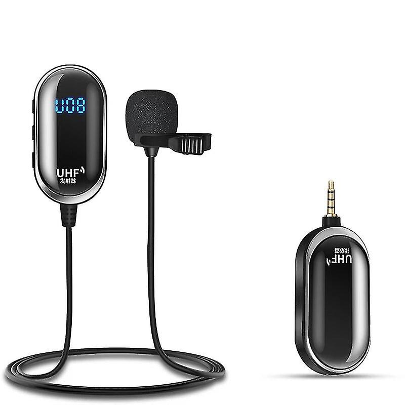 Uhf U13 Langaton HaastatteluMikrofoni Lavalier Lapel Mikrofonin tallennus Mikrofoni iPhone ipad Android Pc Slr Kamera Youtube Live