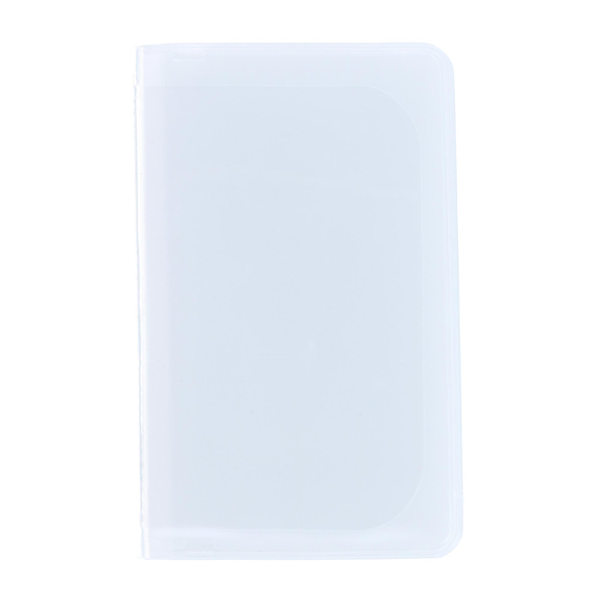 CTM Vinyl Window Inserts for Vertical Bifold or Trifold Wallets (12 Sleeves)