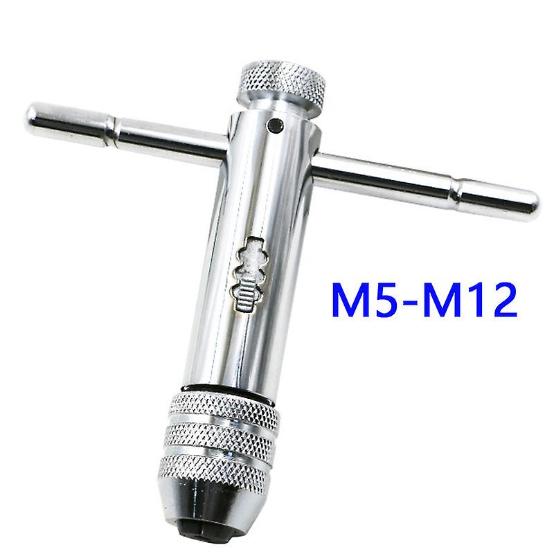 Tool holder with sliding handle for tap