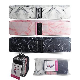 Resistance Bands for Legs and Butt, Fabric Exercise Loop Bands Yoga, Pilates, Rehab and Home Workout, Strength Bands for Booty  C4561