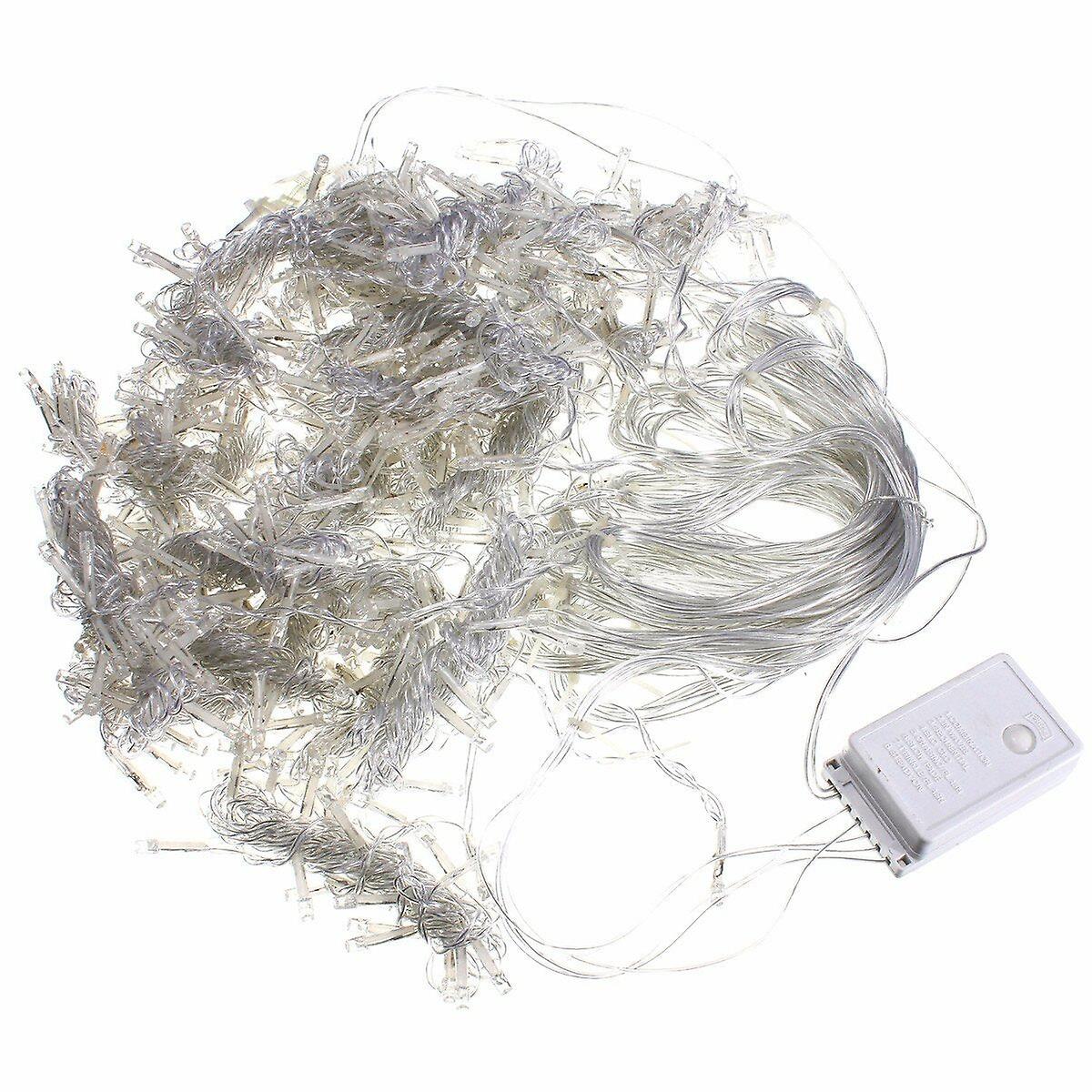 6X3m Ac220v Waterproof Led String Light With Eu Plug - Fairy Wedding Curtain Party Lamp For Indoor/outdoor Decor