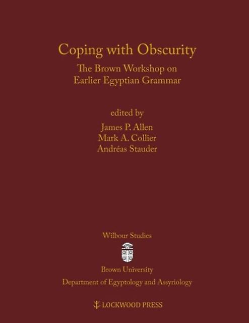 Coping With Obscurity Paperback Book