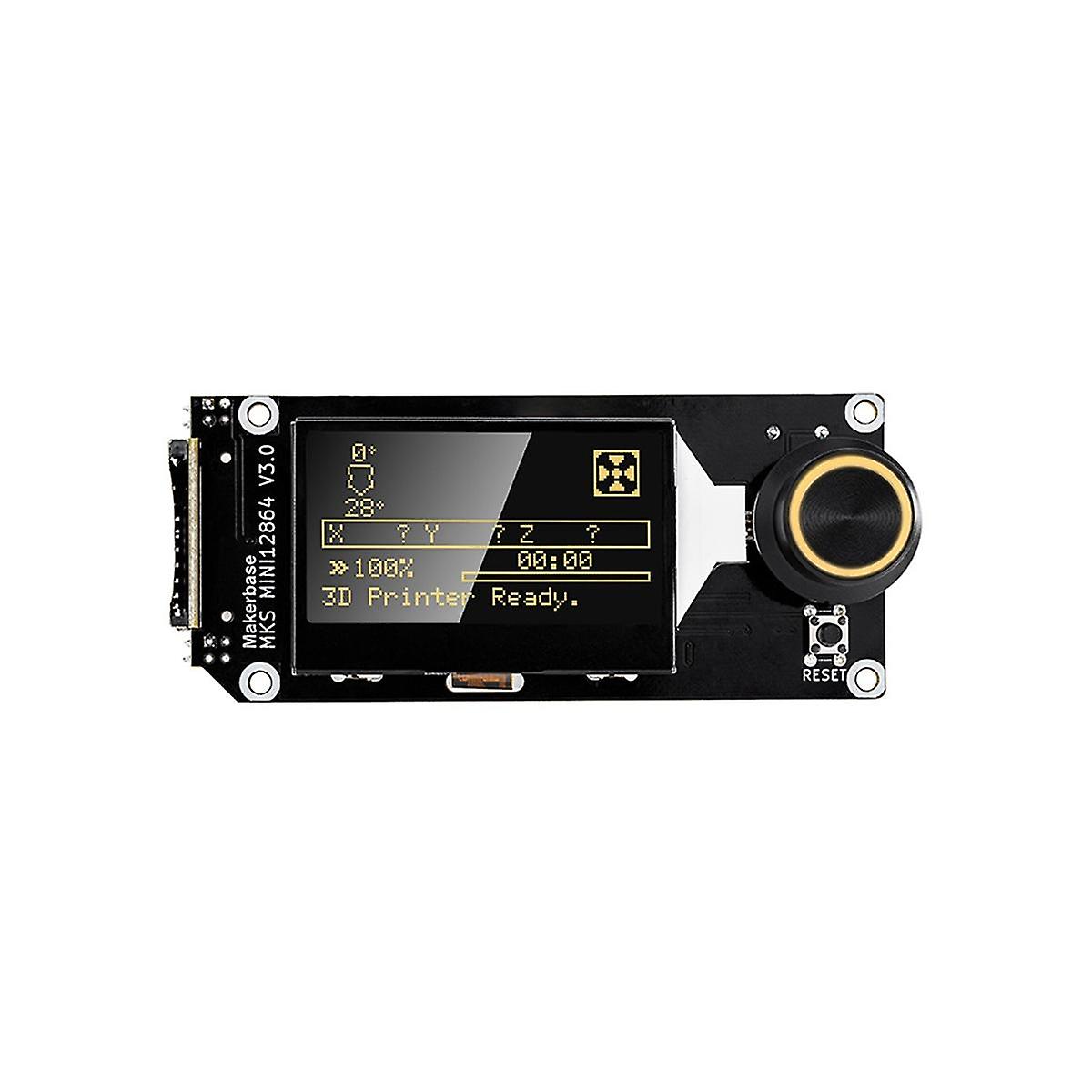 Pour MKS MINI12864 V3 Insérer la carte SD avant LCD Smart Display Écran 3D Imprimantes Pièces MKS SKR VORON M