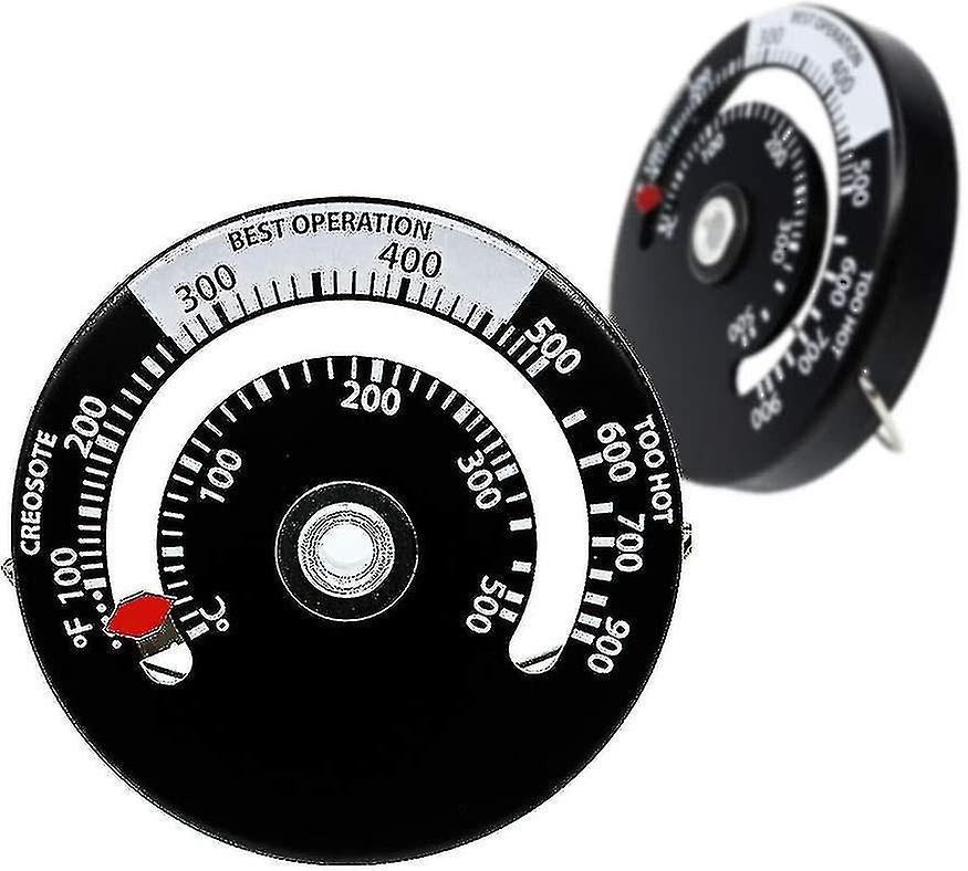Thermometer Heater Magnet Heat Resistant Wood Heater Thermometer