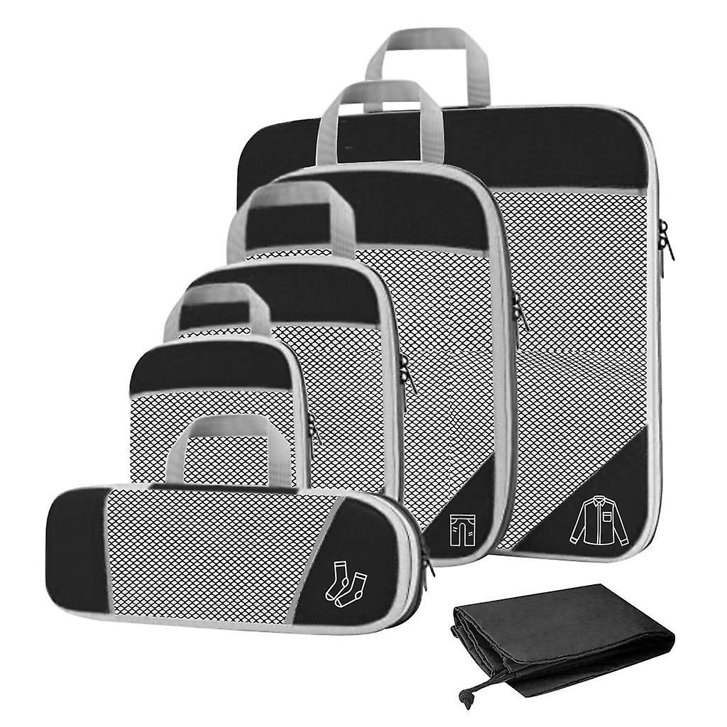 圧縮、パッキングキューブ、軽量、アクセス、アイテム、通気性