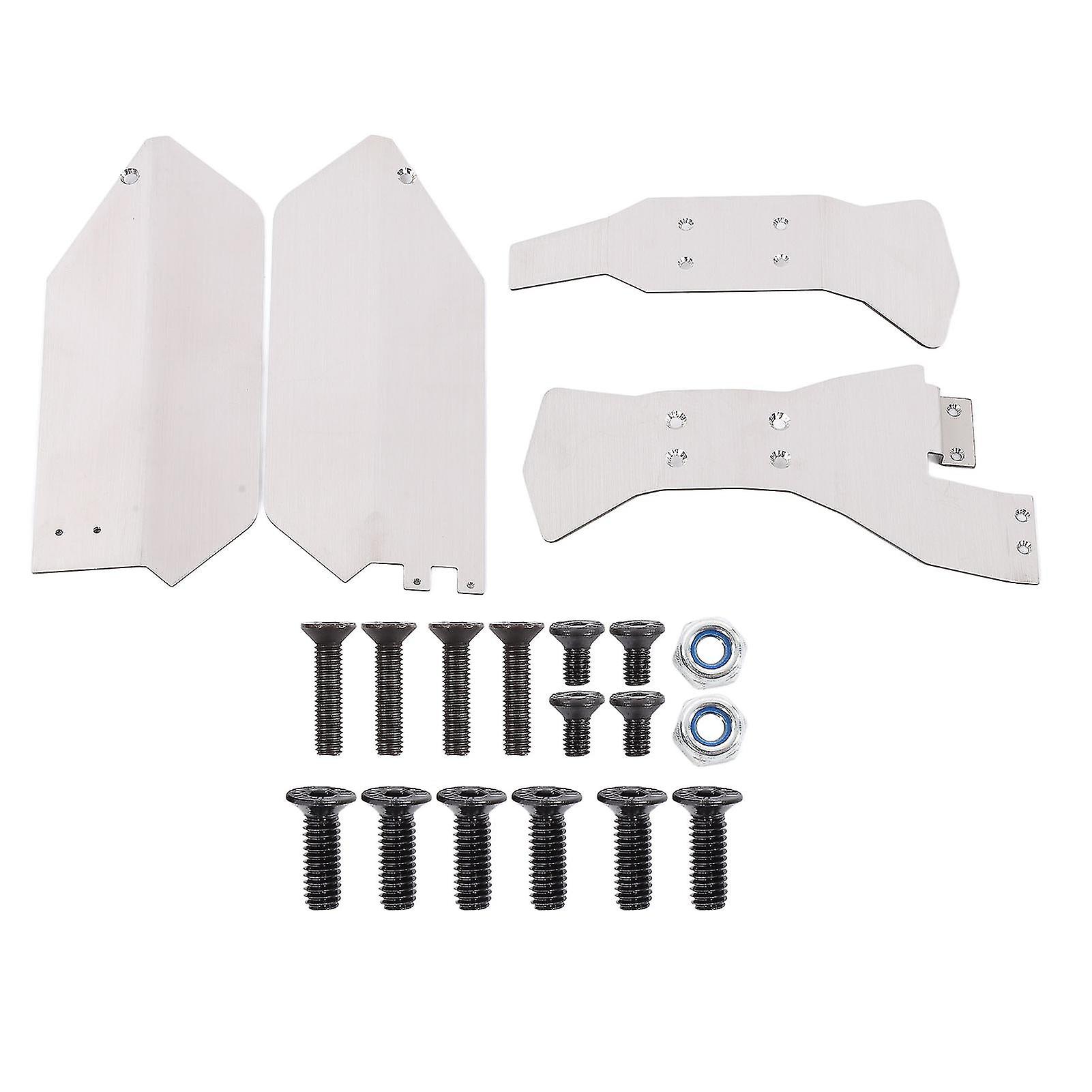 Rc Chassis Armor Preservative Exquisite Workmanship Lightweight Portable Rc Chassis Armors Set