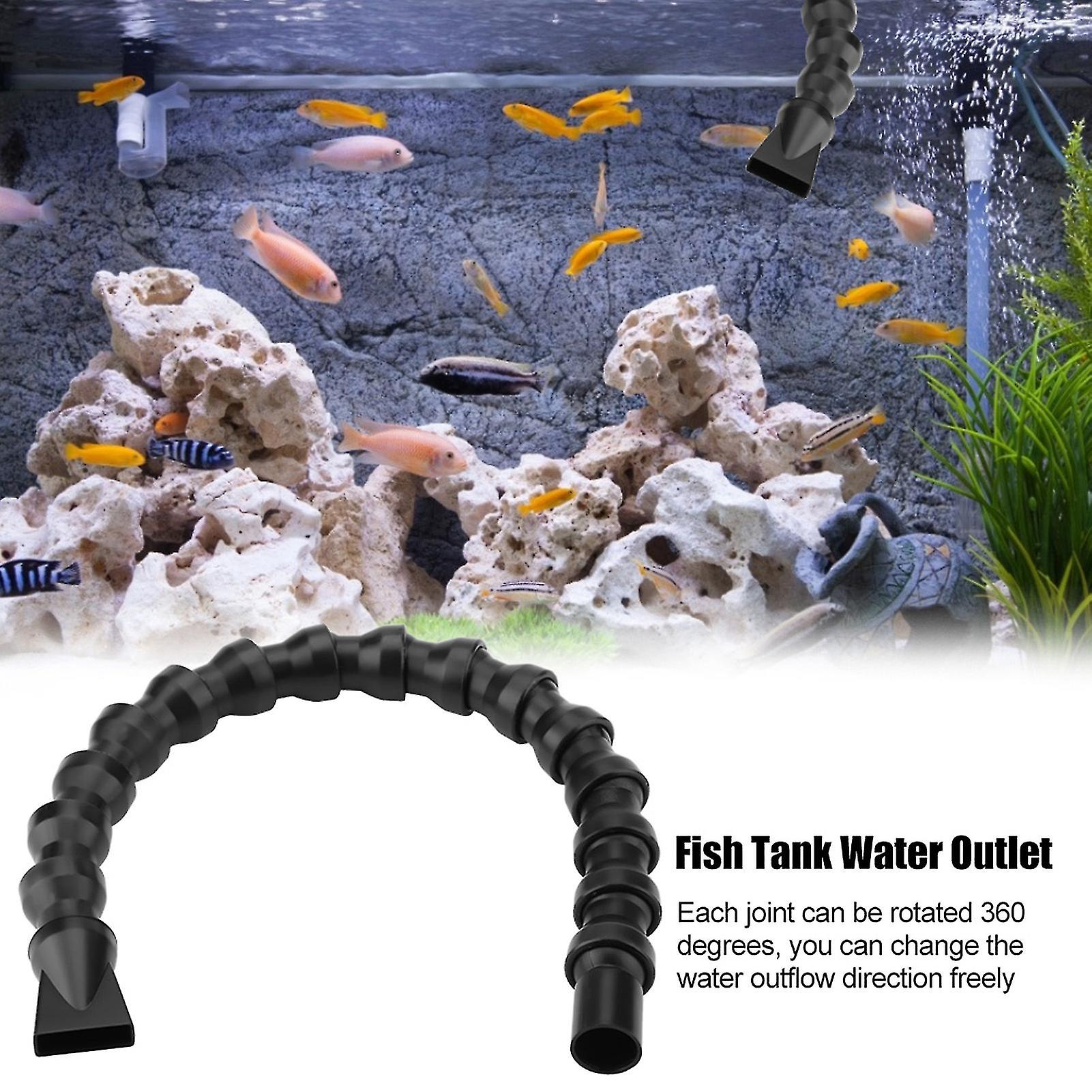 Flexible Long Tube Water Outlet Nozzle for Aquarium (Large Duckbill)