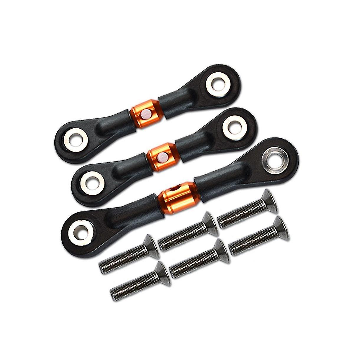 3pcs Lenkstange Servostange für -02 -02t tt02 tt02t 1/10 rc Auto Upgrades Teile Zubehör, ora