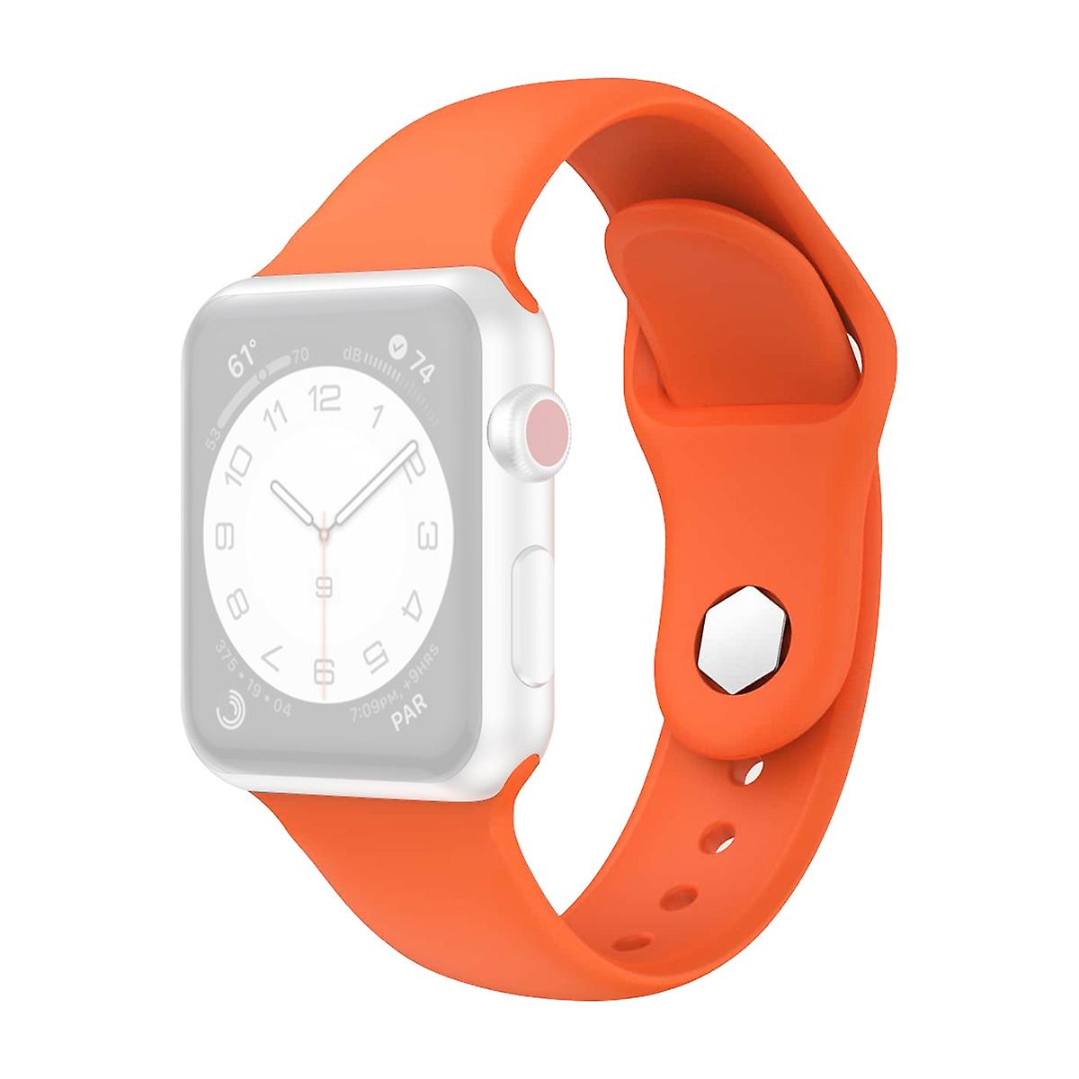 For Apple Watch Series 9/8/7 41mm/6/5/4/SE (2022)/SE (2023)/SE 40mm/3/2/1 38mm Strap with Hexagonal 
